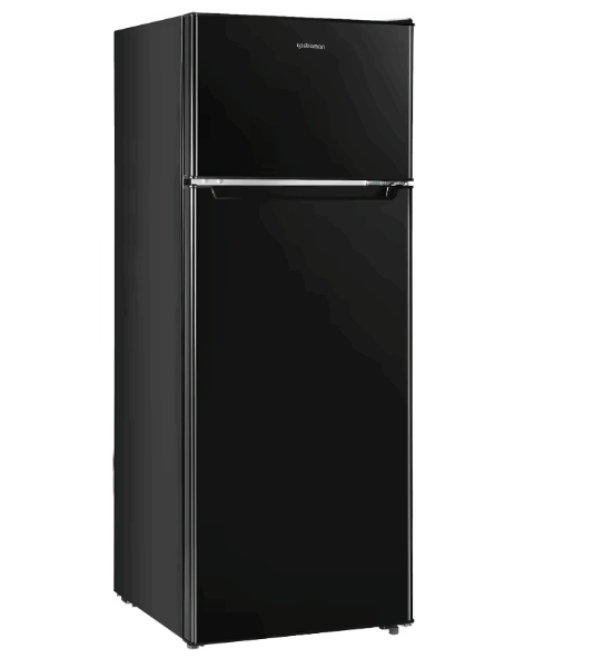 7.7 Cu.Ft. Refrigerator with Freezer, Double Door Fridge