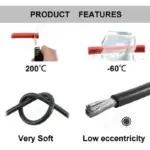 Soft Silicone Power Cable 12 14 16 18 20 22 24 26 AWG Heat Resistant Electrical Wire Red Black For Car Battery Inverter - Image 5