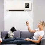 2-in-1 Heater Smart Constant Temperature Mini with Remote Control Heater 1800W - Image 3