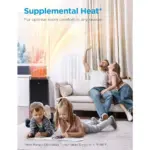 14,000 BTU (12,000 BTU SACC) High Efficiency Inverter Ultra Quiet Portable Air Conditioner,with Heat up to 550 Sq. Ft. - Image 3