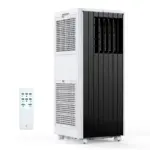 Portable Air Conditioners 8000 BTU, 3-In-1 AC Cooling Unit, 2 Speeds, 24H Timer, Low noise, Quick installation For Room Office