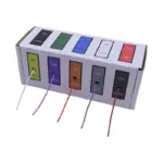Heat Resistant Soft Silicone Wire 5 Colors in Box Kit 30/28/26/24/22/20AWG Stranded Flexible Cable Electrical Tinned Copper Wire - Image 6