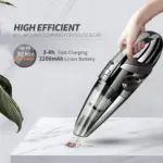 Portable Wireless Vacuum Cleaner Powerful Suction Rechargeable Handheld Vacuum Cleaner Quick Charge for Car Home Pet Hair - Image 3