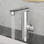 Fudeer 3400W 220V Electric Kitchen Water Heater Tap Instant Hot Stainless Steel Water Faucet Heater Cold Heating Faucet - Image 5