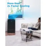 14,000 BTU (12,000 BTU SACC) High Efficiency Inverter Ultra Quiet Portable Air Conditioner,with Heat up to 550 Sq. Ft. - Image 4