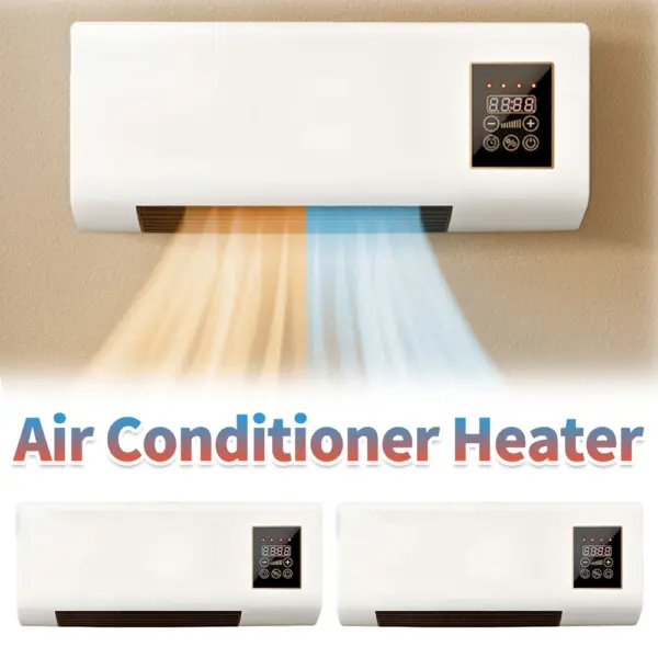 2-in-1 Heater Smart Constant Temperature Mini with Remote Control Heater 1800W