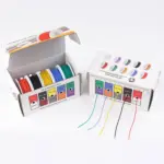 28 AWG Stranded Electrical Wire 28 Gauge Tinned Copper Wires Flexible Silicone Electric Hookup Wire Kit 5 Colors 32.8ft/10m Each - Image 2