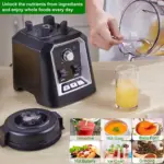 BioloMix Automatic Program Professional Kitchen Smoothie Blender BPA FREE 2L Low-profile Jar Food Mixer Juicer Ice Crusher - Image 4
