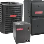 GLXS5BA6010 5 Ton 15.5 SEER2 Split Air Conditioner 120,000 BTU 96% AFUE Multi-Speed Gas Furnace Cooling Function