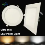 Ultra thin 3W 6W 9W 12W 15W 18W 24W LED downlight Square LED panel / painel light 4000K bedroom luminaire Ceiling Recessed lamp - Image 2