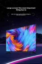 HXL 8K Ultra HD Home LCD TV Full Screen Frameless Network Version - Image 5