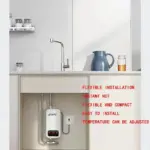 Instant Water Heater 220V 4600W Portable Electric Heaters for Bathroom/Kitchen Heating - Image 2