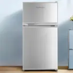 68L Double Door Refrigerators for Home Energy-Saving Fridge Freezer Dormitory Rental Room Refrigerator with Deep Freezer Z