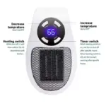 Portable Heater Electric Heater Convenient Room Heater Heating Warm Air Blower Wall Mounted Winter Warmer Machine - Image 3