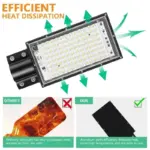 Street Lamp 25W 50W 100W 200W Flood Light LED Lighting Waterproof Lamp 220V Garden Street Lights Reflector Spotlight street
