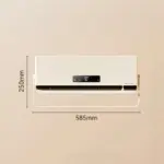 Haier 220V Heater Bathroom Household Energy-saving Wall-mounted Electric Heater Bath Bathroom Heater - Image 6