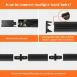 220V Spot Led Track Lighting 20/30/40/50W Spotlight Led Track Rail Lights for Living Room Track Light Full Set Led Ceiling Lamp - Image 4