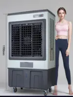 Industrial Air Cooler Large Air Conditioning Fan Factory Workshop Commercial Hotel Evaporative Refrigeration Cooling Fan - Image 3