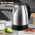 2LFood-grade Stainless Steel Electric Kettle Fast Boiling Hot Water Heater,Multi-purpose Teapot for Coffee,Beverage Daily Use EU - Image 5